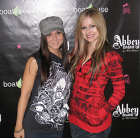 Avril Lavigne and Dana Krook