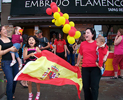 World Cup Final at Embrujo Flamenco