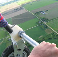 Up in the Air: Hanggliding at 2500 feet altitude