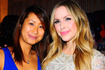 Editorial intern Elaine with host of SYTYCDC, Leah Miler
